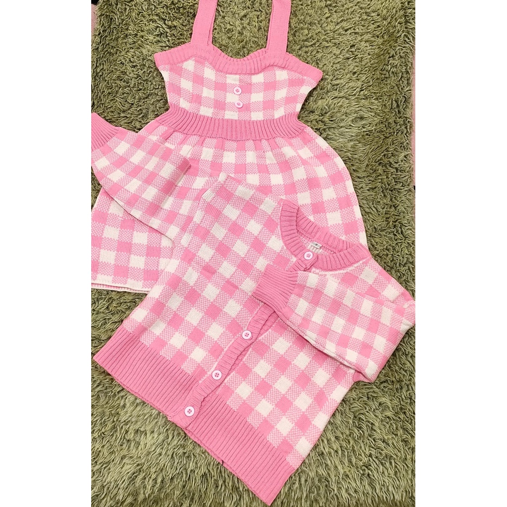 Zahra Cardigan Anak Perempuan Lunair Bahan Rajut | Cardigan Anak Kekinian Umur 1 - 6 Tahun