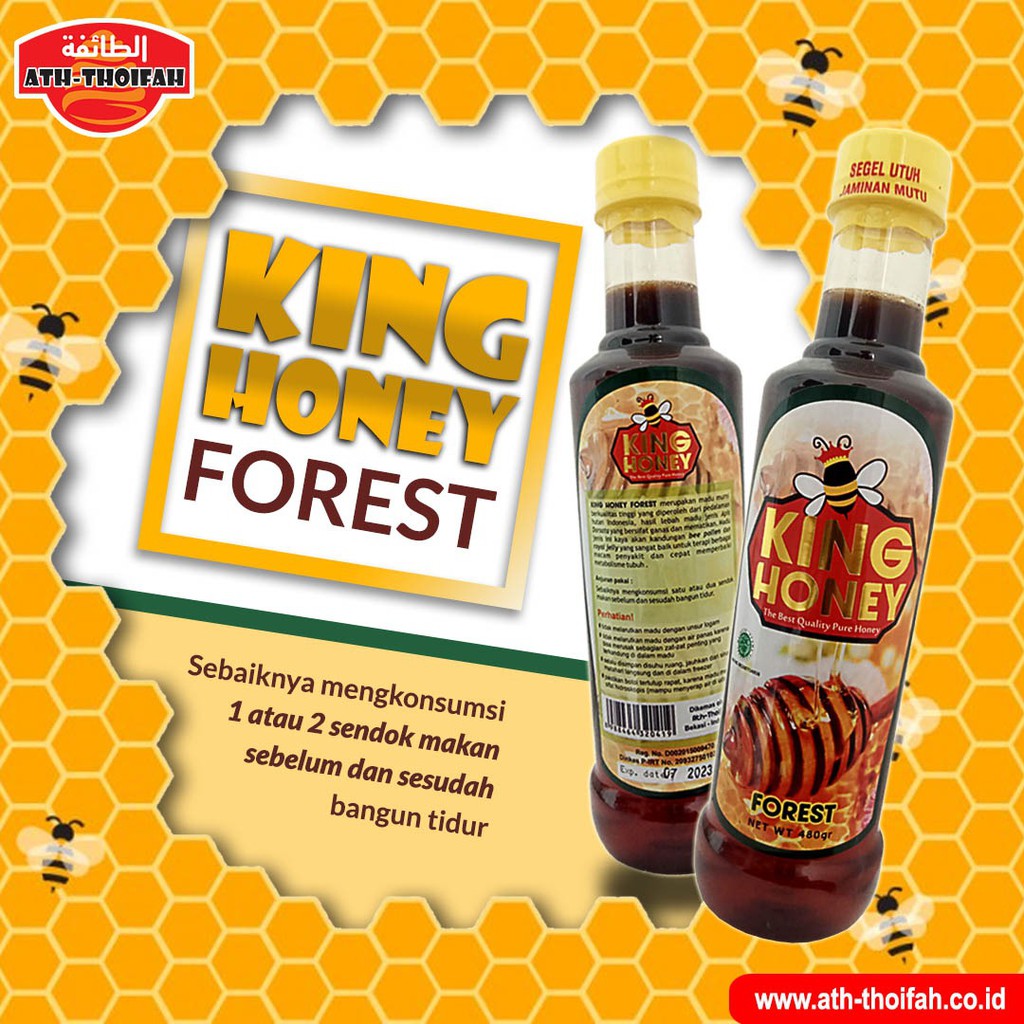 

Madu Asli Hutan Pedalaman king honey forest 480gram