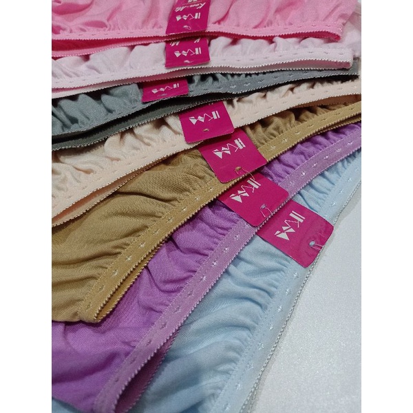 Celana Dalam Wanita Rayon KENMI Warna Gelap Dan Terang Undies Wanita CD Remaja Dewasa Celana Dalam Model Seperti Golden Nick Murah