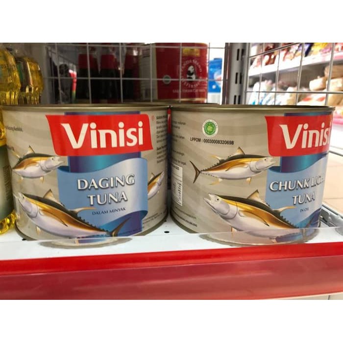 Vinisi Chunk Light Tuna/ Tuna Kaleng 1,8KG