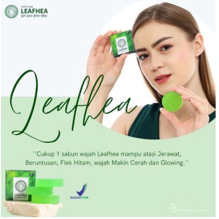 Ready Sabun Leafhea - Glutha Soap Leafhea Original - Kemasan Terbaru