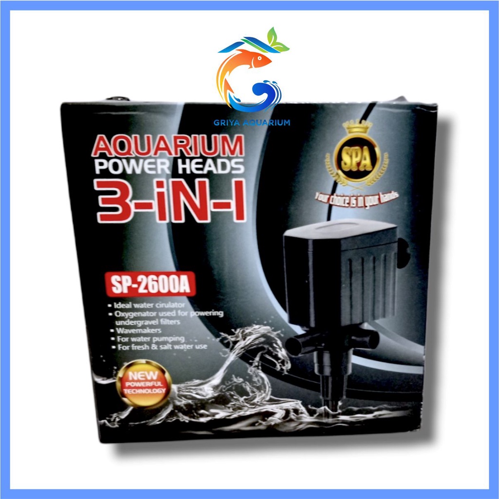 POMPA FILTER AQUARIUM / KOLAM SPA SP2600