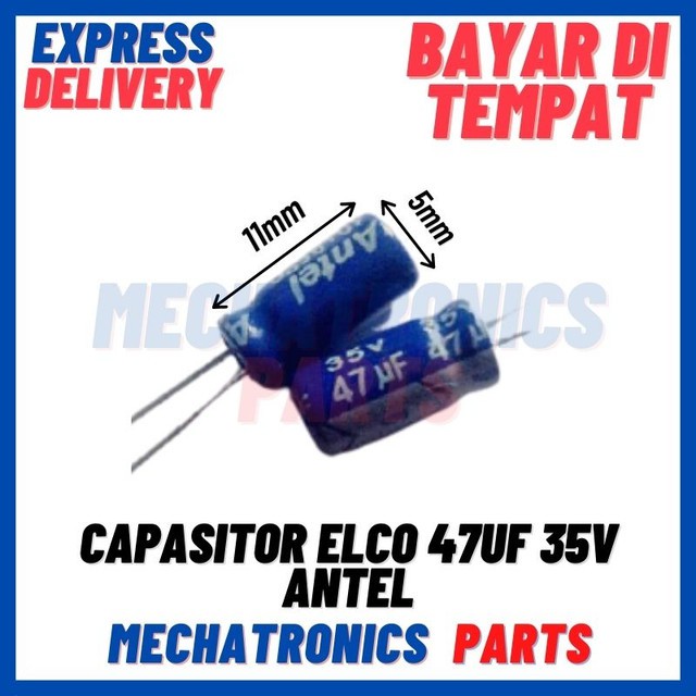 [PAS-9519] CAPASITOR ELCO 47UF 35V ANTEL