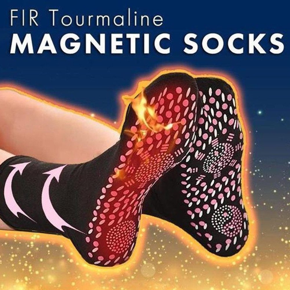 Alat Terapi Tourmaline Kaos Kaki Magnetic - Kaos Kaki Terapi / Kaos Kaki Kesehatan