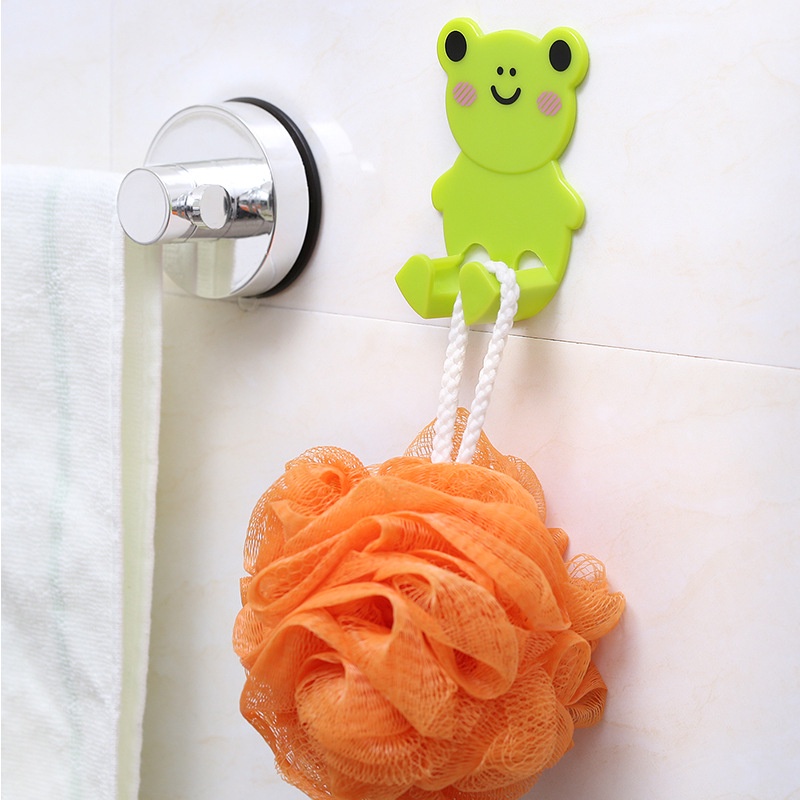 1Pc Cartoon Animal Plastic Power Plug Bracket / Wall Mounted Socket Plug Plastic Hanger