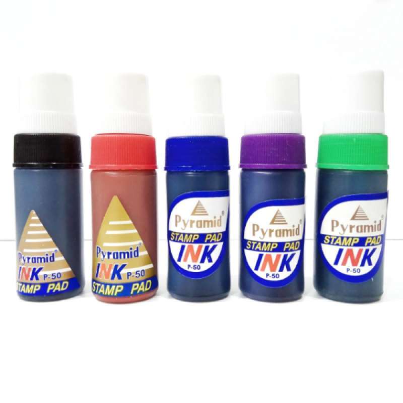 Tinta Stempel Pyramid / Tinta Bak Stempel Merk Pyramid