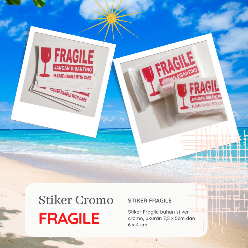 

Stiker Fragile Murah