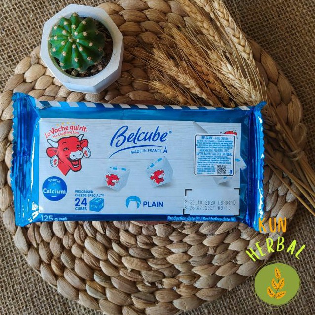 

Belcube Keju Mpasi Plain Chesee Spread Keju The Laughing Cow 125gr