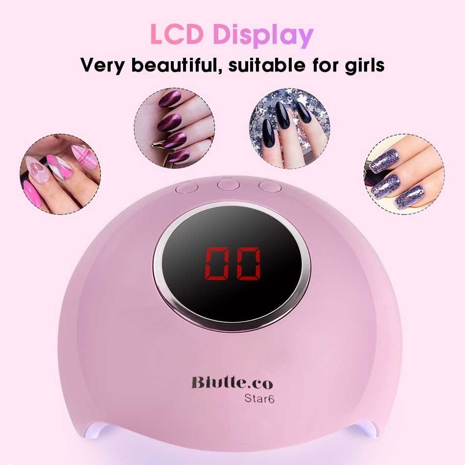 Biutte.co Pengering Kutek Kuku UV 36 watt Nail Dryer murah