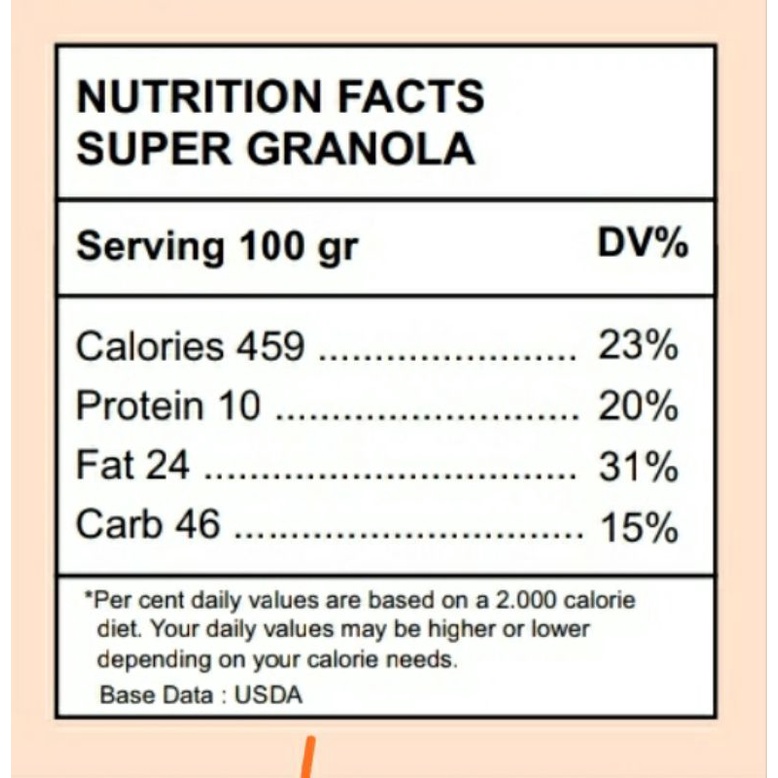 SUPER GRANOLA 1KG (Vanilla Flavour &amp; 14 MIX) - Rolled Oat, Almond, Cranberry, Cashew, Pumpkin seed, Raisin, Flaxseed