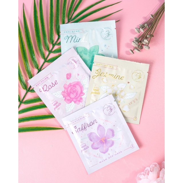 BACA DESKRIPSI SARAZA EX BELLE BEAUTE PETAL MASK