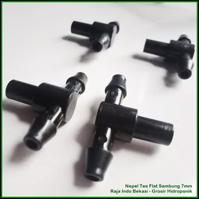 Nepel Tee Flat 7 Mm Connector Nepel Tee Flat 7mm Te To Ke Sprayer Nozzle Fogger Misting Sprinkler