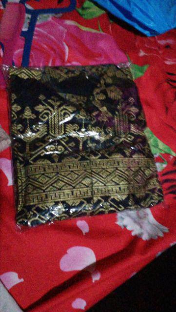 Kemeja Batik Lengan Panjang 021 Risna Batik Hrb026 Hem Batik Murah Seno Sogan Bakung Padi Manggar Ap