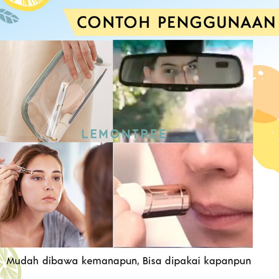 ALAT CUKUR ALIS TANPA RASA SAKIT LA007W1 IMPORT ELEKTRIK SHAVER MURAH PENCUKUR PENGHILANG BULU HALUS