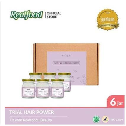 

Realfood Hair Power Minuman Sarang Burung Walet + Kolagen & Aloe Vera