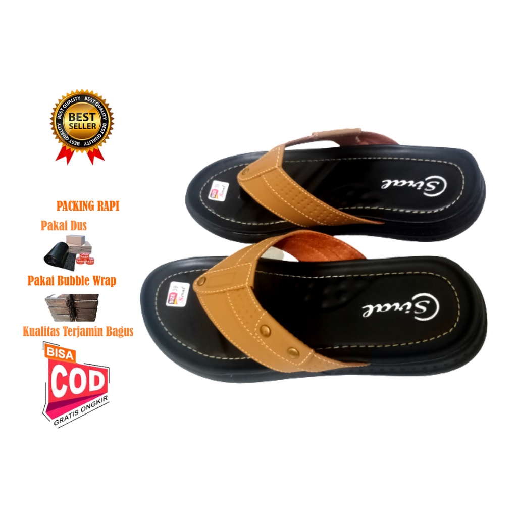 Sandal Jepit Pria Siral | Selop Pria Terbaru Terlaris