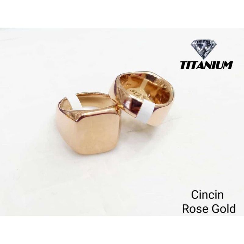 CINCIN TITANIUM MOTIF KOTAK 3 WARNA