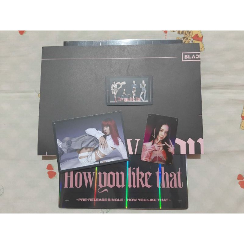 [NEGO] BLACKPINK - How You Like That HYLT Special Edition Album Jennie Lisa Jisoo Rose Photocard PC