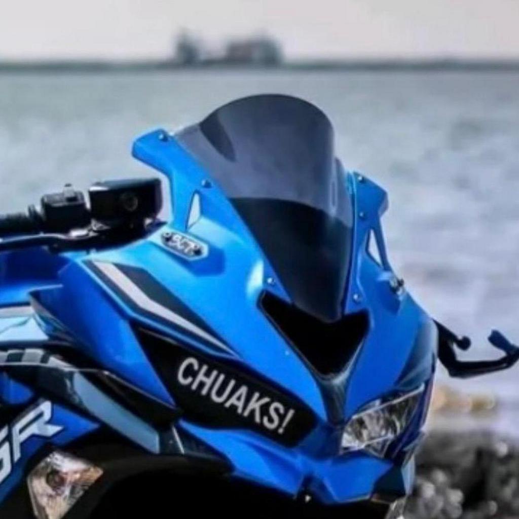 windshield ZX25R model zero gravity tebal 4 mili visor zx25r