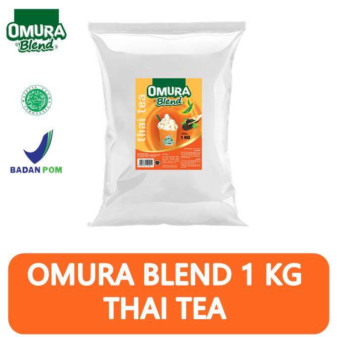 

Omura blend bubble drink powder / serbuk minuman 1kg rasa Thai Tea