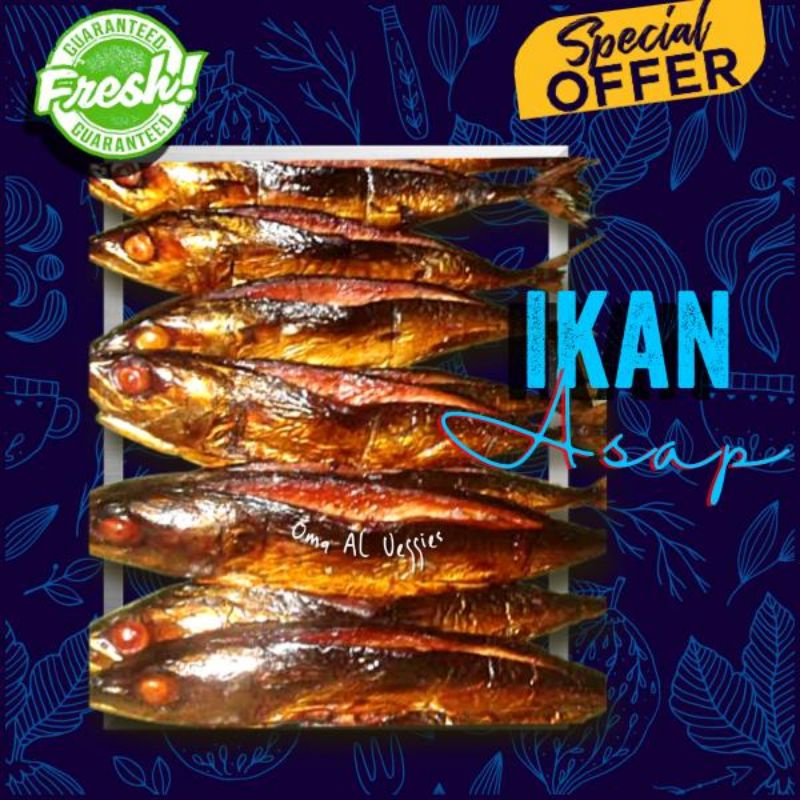 

IKAN ASAP PER PACK / 2 EKOR