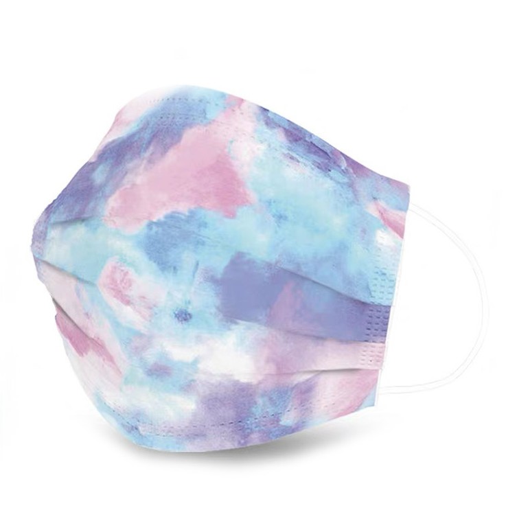 

La Floret 10 pcs /pack Masker wajah Medis 3 layer guard filter Printed Disposable Surgical Mask