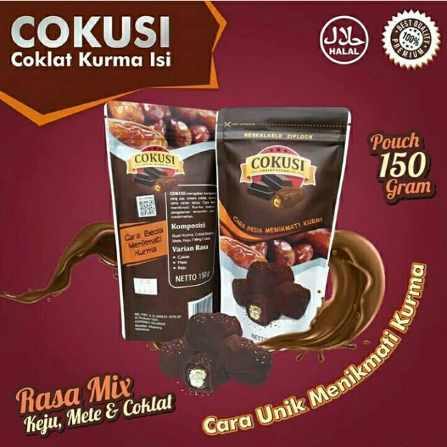 

COKUSI Coklat Kurma Isi