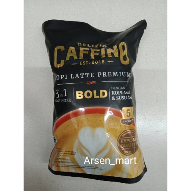 

Caffino bold 3in1 kopi latte premeium (5sachet x 30gram