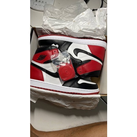 Nike Air Jordan 1 Retro High OG &quot;Black Toe&quot; MIRROR 1:1