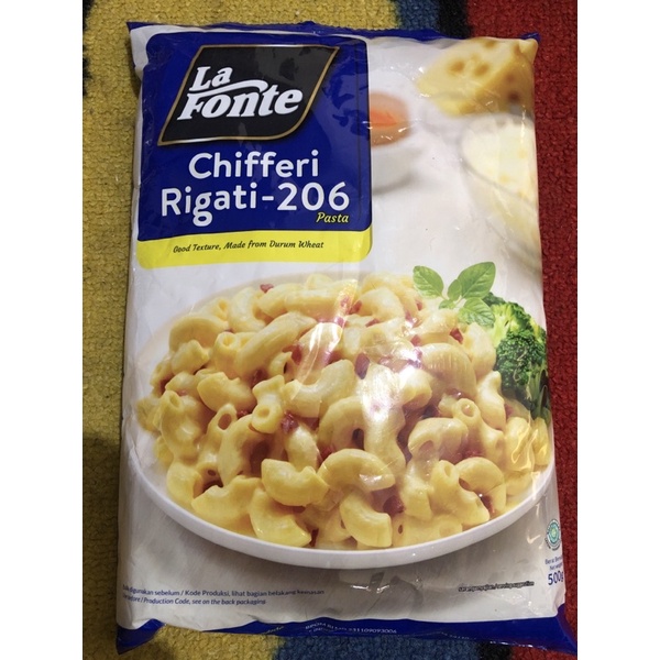 

LA FONTE Chifferi Rigati-206 450 Gr Pasta