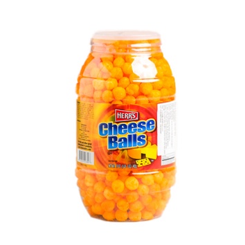 

Herrs Cheese Ball Barrel 17 Oz Jar (482gr)/Chiki Cheese/Import