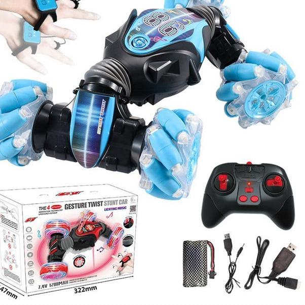 ➾ RC Hand Gesture Sensor Tangan Jumbo Mainan Mobil Remote Control Offroad Stunt Cars ♦