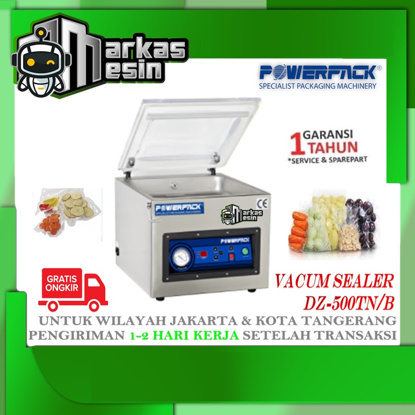 Jual Vacuum Sealer Mesin Hampa Udara Mesin Vacum Dz Tn B Powerpack