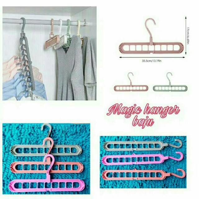 Lb.shop - Hanger Magic Baju / Hanger Gantung Baju Ajaib