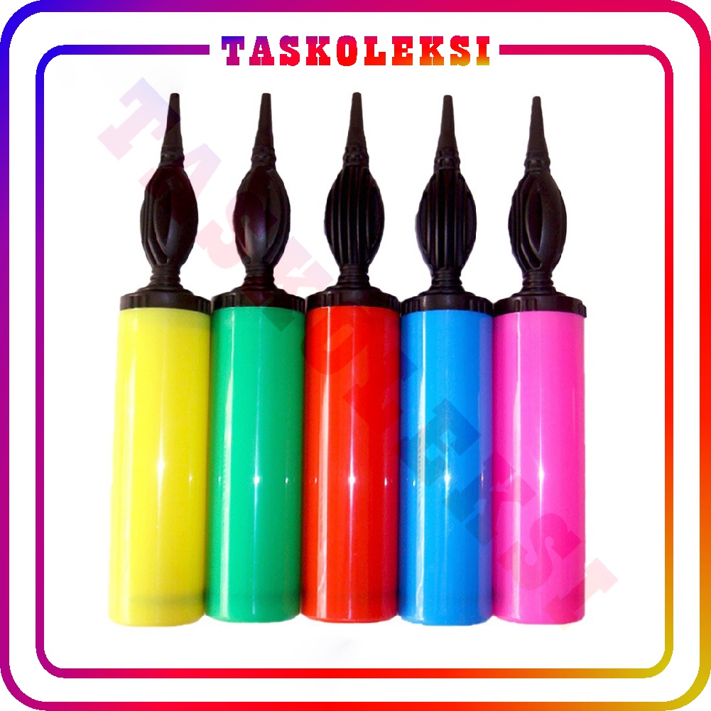 ☛TK☚ Pompa Balon Tangan Manual Warna Warni / Pompa Tangan R680