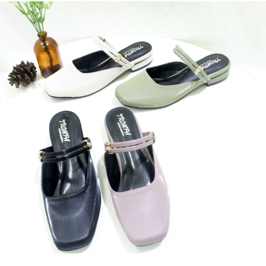 HEELS MULE KASUAL WANITA REMAJA