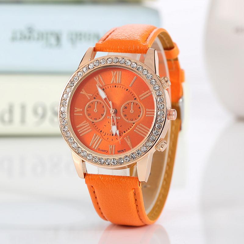 OSM JKT J393 Jam Tangan / Analog Quartz / Jam Tangan Cewek / Watch / Aksesoris Wanita-Orange