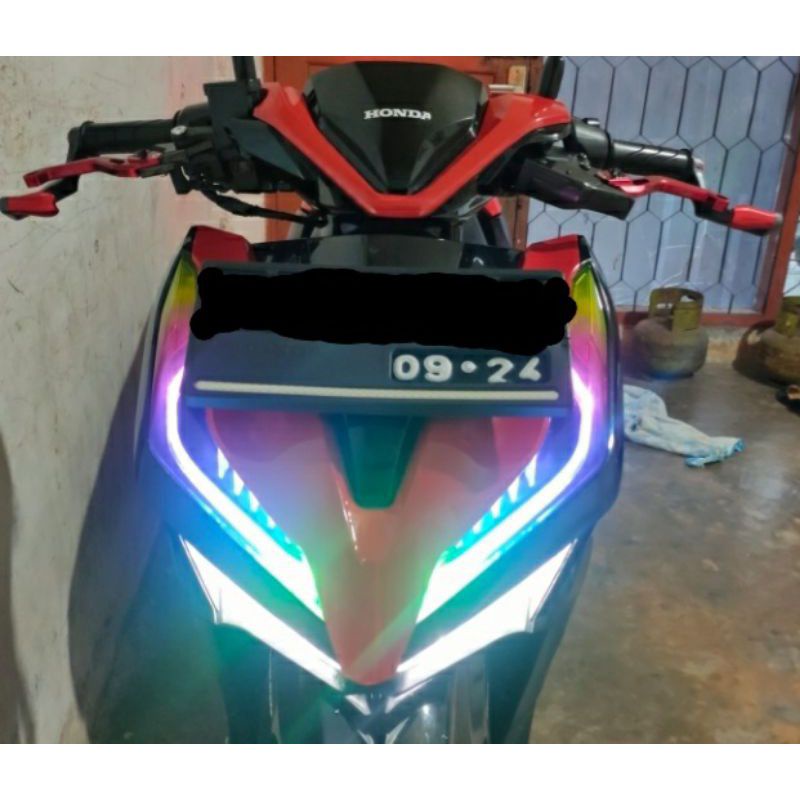 Sticker Alis Vario 125/150 RGB New / Stiker alis vario New 2018 - 2022 PELANGI / RGB