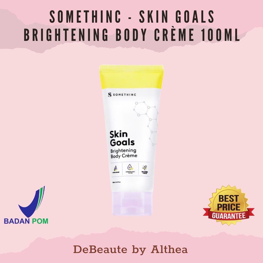 Somethinc Skin Goals Brightening Body Crème 100ml