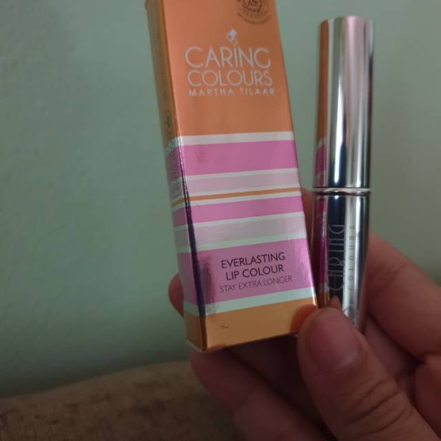 Lipstik caring colour solar pink