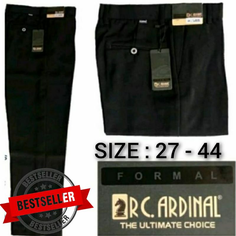 Celana kain Cardinal termurah 27-44 / Celana kerja Pria / Celana Formal Pria / Celana kerja jumbo / 