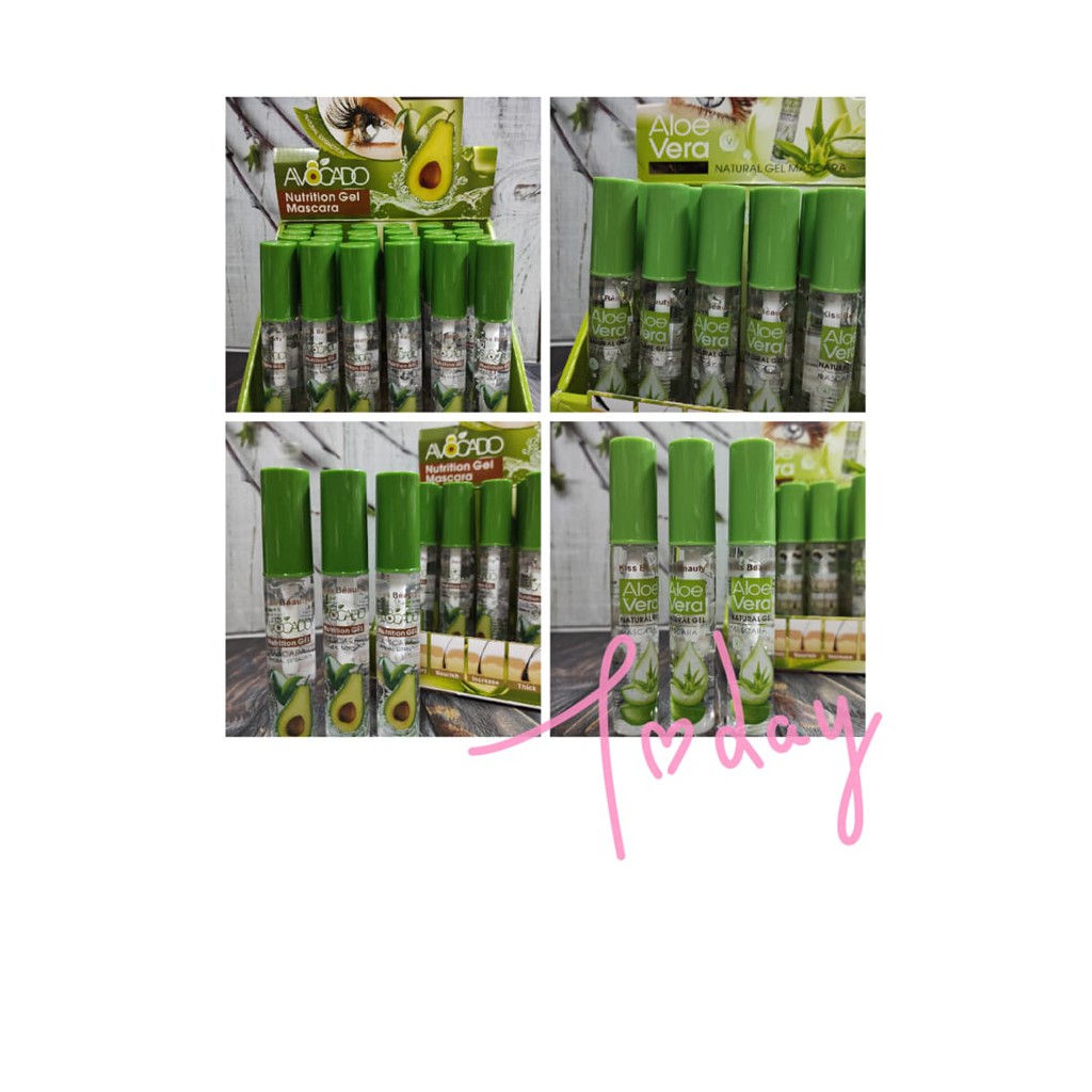 ( 6 PC ) MASCARA / 2 VARIAN / SERUM BULU MATA PEMANJANG DAN PENEBAL Kiss Beauty 56904