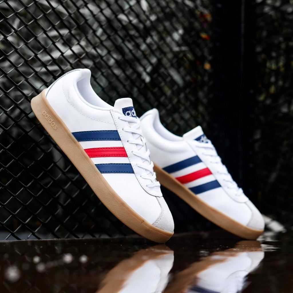 ADIDAS VL COURT WHITE FRANCE SOLE GUM