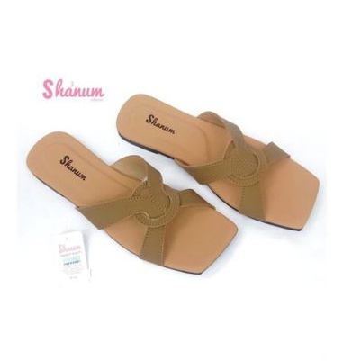 Shanum sandal slop wanita model terbaru