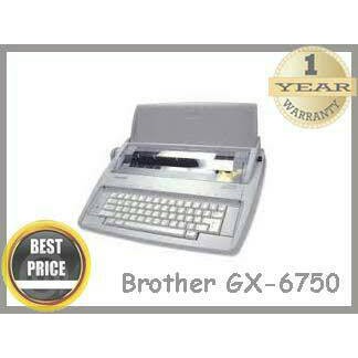 MESIN TIK ELEKTRIK DIGITAL BROTHER GX 6750