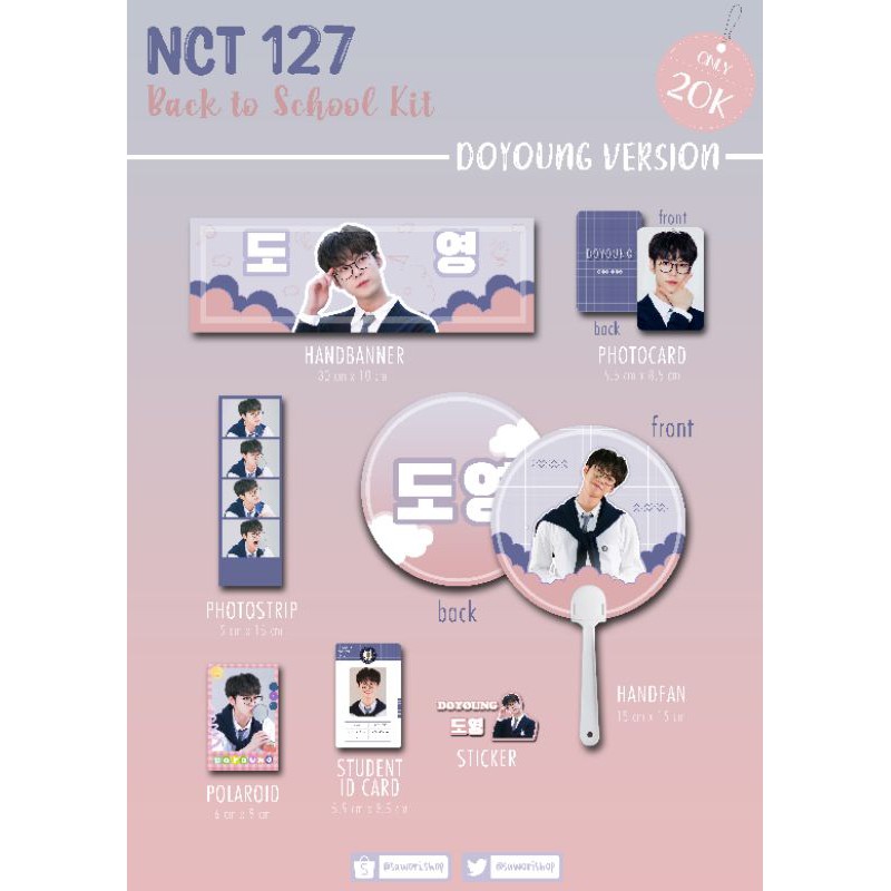 [PRE ORDER] NCT 127 Back To School FANKIT