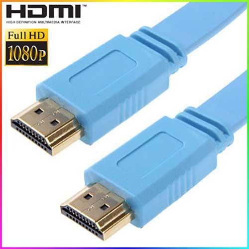 KABEL HDMI 1.5M FLAT COLOR VERSI 1.4