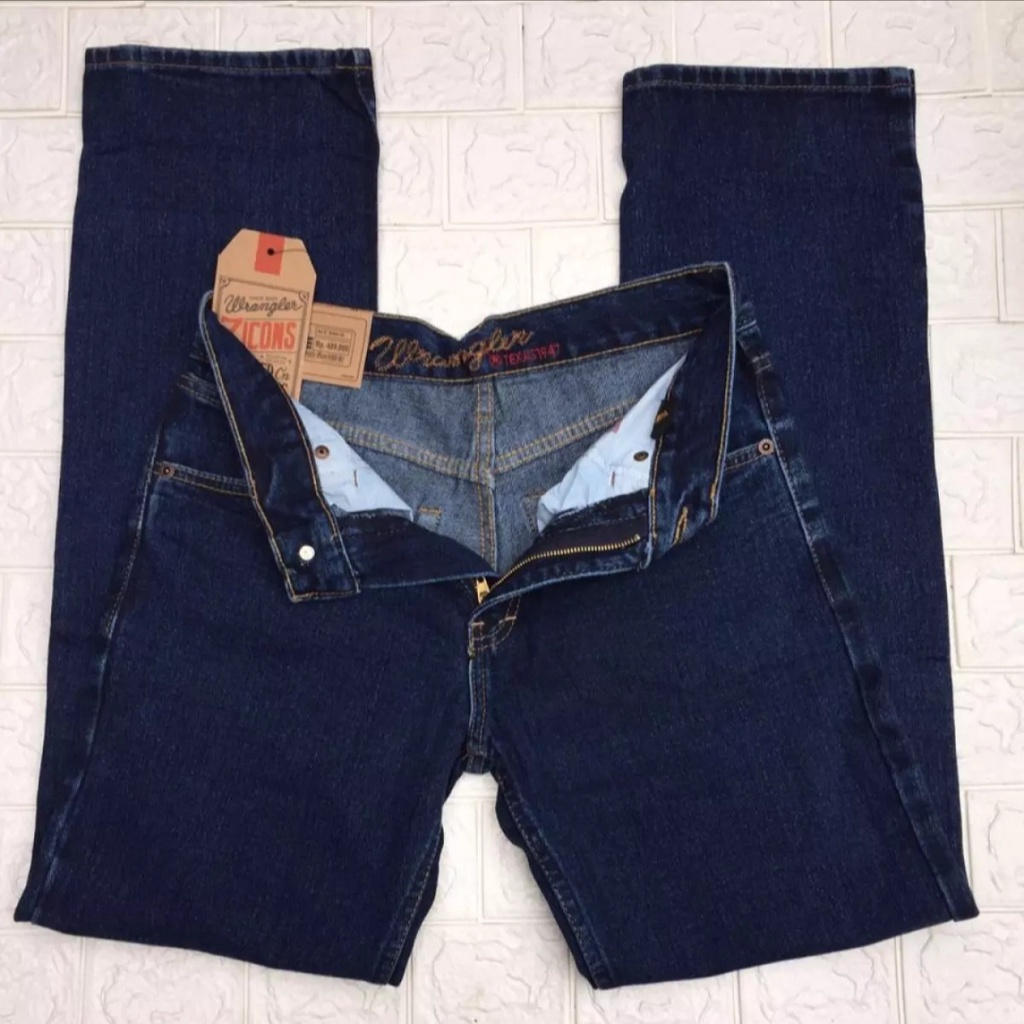 Celana Jeans WANGLER Pria Standard Panjang/COD/DISTRO/Basic/Reguler