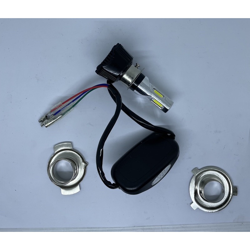 Lampu Depan 6 Sisi RTD Rayton Asli Ac Dc Original Lampu LED 6 Mata AC/DC Original M02E M:02E Plus Kipas H6 H4 & 3 Mata-5