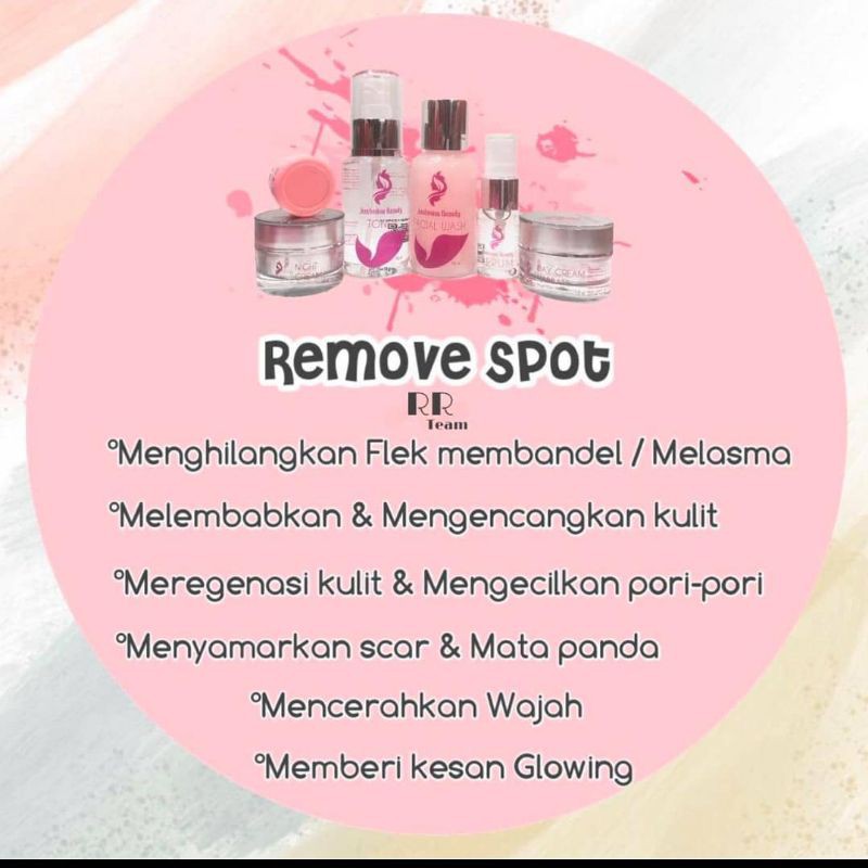 JUSTMINE Beauty Skincare Glowing Jerawat Acne Flek Facialwash Toner Serum Daycream Creamnight Cantik-3